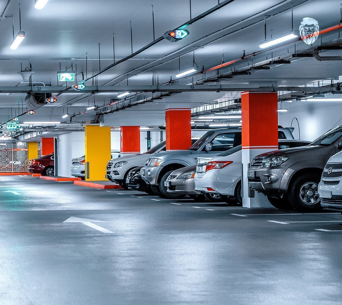 Shopping Malls, Parking Lots