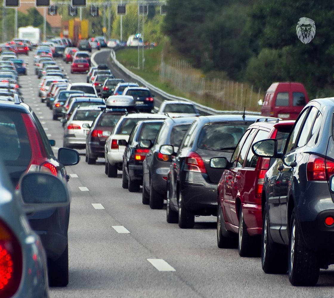 Heavy Traffic Road-side